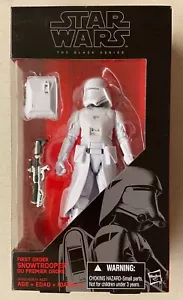 Star Wars Black Series 6" Figure First Order Snowtrooper #12 The Force Awakens - Picture 1 of 7