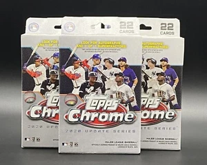 2020 MLB Topps Chrome Update Series - Hanger Box Lot (x3) - Picture 1 of 2