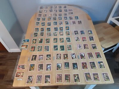 Kiss Monty Cards 1980 Holland Imp. Full Set Of 100 W/ Sleeves, Wrapper Very Rare - Image 1 of 4