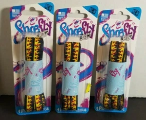 3 Pairs ~ Shoefly Laces - Flames Pattern 54" MADE IN THE USA 1B1 - Picture 1 of 6