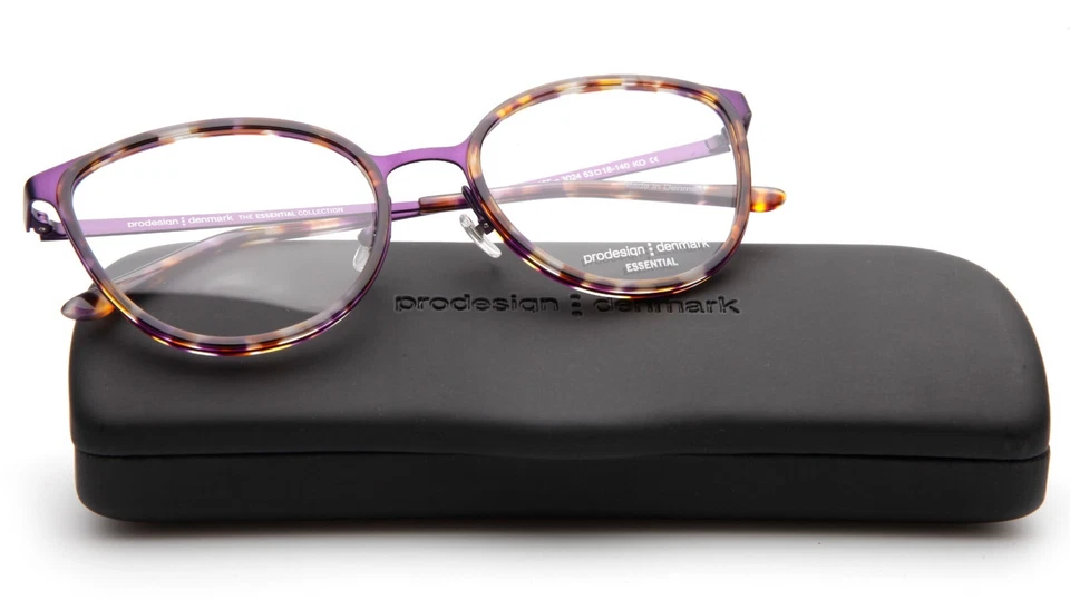 NEW PRODESIGN DENMARK 3185 c.3024 Purple  EYEGLASSES GLASSES 53-18-140mm B42mm - Image 1 of 4