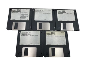 Corel SCSI Version 2.04 For DOS/Windows 557-0361 Floppy Diskette Disk 3.5 - Picture 1 of 1