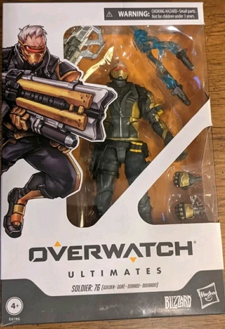 Brand NEW Overwatch Ultimates SOLDIER 76 Figure Blizzard Hasbro; FREE Shipping! Cover