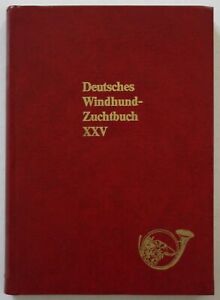 1970/1971 Levrieri Cane Deutsches Windhund-Zuchtbuch. Volume Whitey (25)
