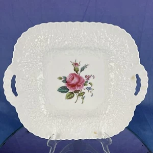 SPODE BRIDAL ROSE Y2862 Handled Cake Plate - Picture 1 of 6