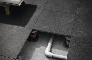 Terrassenplatten Gepadi 100x100x2 Nexos Stone Anthrazit Unglasiert Outdoor - Bild 1 von 5