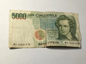Ticket Italy 5000 Lire (107-1/A050 - Picture 1 of 2