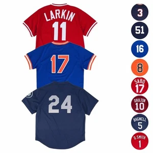 MLB Mitchell & Ness Authentic Throwback Batting Practice Jersey Collection Men's - Imagen 1 de 105