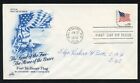 Herbert Burr d1990 signed autograph auto FDC MOH Recipient US Army WWII BAS