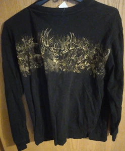 Vintage North River Outfitters Sweatshirt Hirschdruck Größe XL - Bild 1 von 5