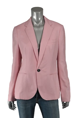 Chaqueta Blazer Ralph Lauren Etiqueta Púrpura Rosa Cachemira Abrigo Deportivo 10 Nueva $2998 Foto 1 de 3