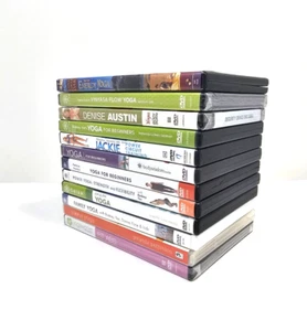 Gaiam Yoga and Meditation DVD Workout Fitness Denise Austin & Others Lot of 12 - Picture 1 of 8