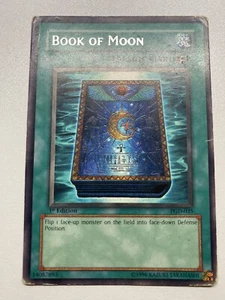Yugioh Book Of Moon 1st Edition Rare PGD-035 HP DAMAGED - Picture 1 of 24