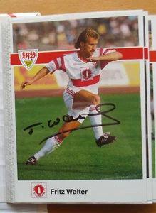 (856) Autogramm Fritz Walter VfB Stuttgart - Bild 1 von 1