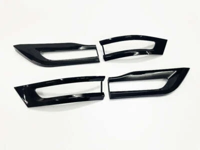 Gloss Black Tail Light Surround Trim Set 4 Pieces for Jeep Grand Cherokee 14-20 - Imagem 1 de 3