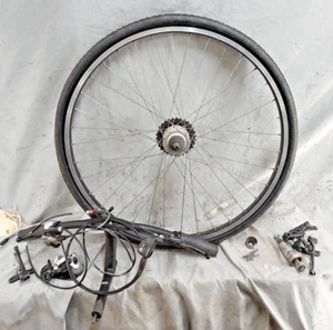 SRAM Dual Drive 700c Rear Bike Wheel 8/3 Speed Shifters 135mm VBrake USA Shipper - Picture 1 of 15