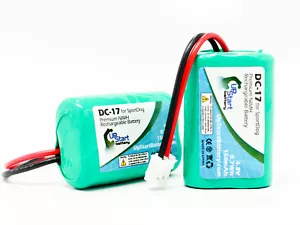 2x SportDog SD-400 Battery Replacement (Receiver), 4.8V, 150mAh, NIMH - Picture 1 of 1
