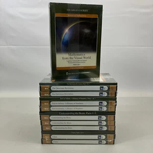5 SEALED Great Courses Science & Math Audio Lectures DVD Lot Chaos Revolution - Picture 1 of 5