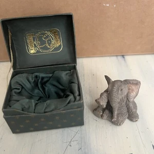 Little Tuskers Elefant "Grace" mit Box Vintage - Bild 1 von 11