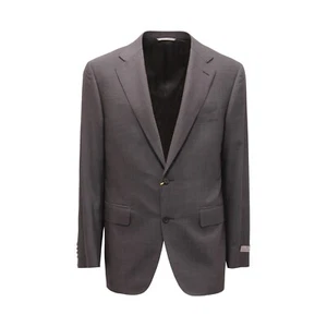 9403AT abito uomo CANALI man wool suit grey - Picture 1 of 4