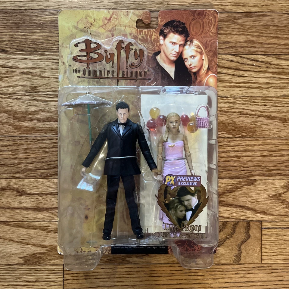 Buffy The Vampire Slayer-Buffy/Angel The Prom PX Visualizações Exclusivas Pacote com 2 - Imagem 1 de 2