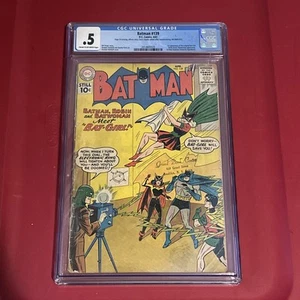 CGC Graded .5 Batman #139 DC 1961 1st Bat-Girl Batgirl Betty Kane Bowman Lot A3 - Picture 1 of 2