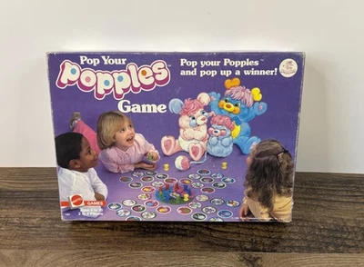 Vintage Pop Your Popples Game 1986 Complete Mattel - Image 1 of 4