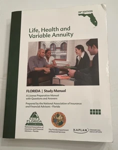 Health & Life, Health And Variable Annuity Study Manual 28th Edition (A) - Picture 1 of 5
