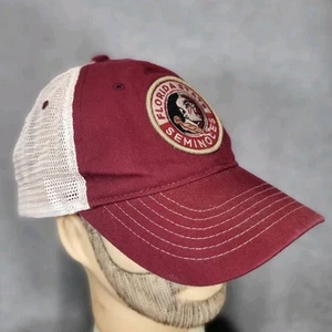 Florida State Seminoles Zephyr Mesh Trucker Snapback Hat Cap - Picture 1 of 7