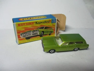 Matchbox Lesney Superfast SF73 Mercury Commuter - Cuerpo LIME, en caja Foto 1 de 2
