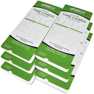 Complete Set of 300 Double-Sided Time Cards for HN3000 - Smooth Operations - Picture 1 of 7