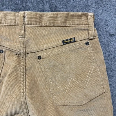 Pantalones Lee vintage para hombre 32x34 (se adapta a 30x34) beige pana rectos occidentales años 80 Foto 1 de 4