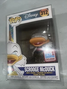 Figura de vinilo Disney Funko Pop Scrooge McDuck #312 Duck Tales 2017 exclusiva de Nueva York - Imagen 1 de 6