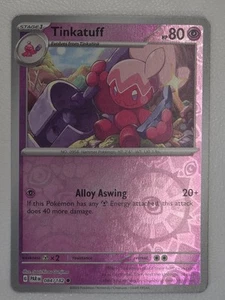 Tinkatuff - 084/182 - SV04: Paradox Rift - POKEMON REVERSE HOLO - Picture 1 of 1