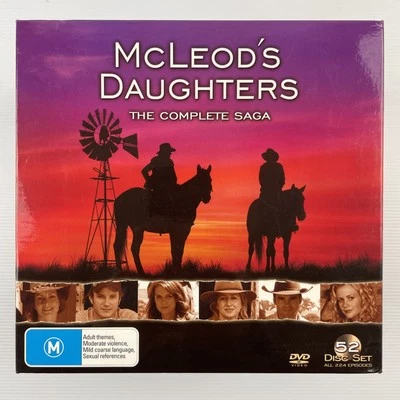 McLeod's Daughters The Complete Saga Series Seasons 1-8 DVD Box Set Region 4 - image 1 of 4