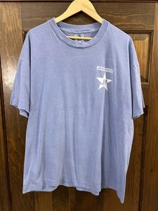 Vintagr Jackopierce Shirt 90s Anvil Tee Blue Size XL Single Stitch Faded - Picture 1 of 4