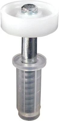 Prime-Line N 6703 7/8 pol. Armário de náilon bi-dobrável topo com mola pacote com 2, moinho  - Imagem 1 de 2