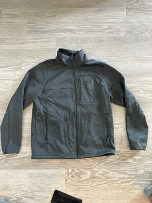 The North Face Mens Size L Apex Bionic Softshell Dark Grey Jacket - Image 1 of 4