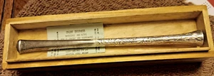 Japanese 950 silver etched and engraved cigarette filter from Okubo Brothers. - Picture 1 of 24