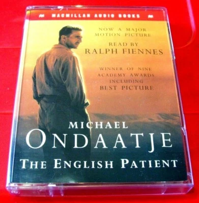 Michael Ondaatje The English Patient 2-Tape Audio Ralph Fiennes Second World War - Image 1 of 3