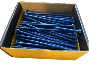 Tapcon : Box of 100 Dewalt Ultracon+ 1/4"X 5" Hex Washer Head ,DFM12734 ( New ) - Picture 1 of 3