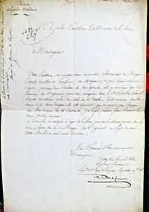 empire 1811 general de cavalerie DEFRANCE sanction contre 4 Dragons - Picture 1 of 2