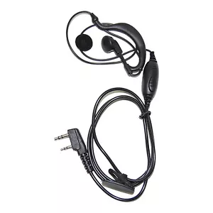 HQRP Earpiece Headset PTT Mic for Kenwood TK-3230, TK-3230XLS, TK-3302, TK-3312 - Picture 1 of 3