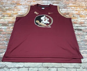 Florida State Seminoles Basketball Jersey Adult XL Red FSU Nike Noles NCAA Men's - Picture 1 of 12