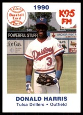 1990 Tulsa Drillers Donald Harris Tulsa Drillers #10
