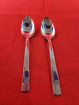 CAPRICE - 2 TEASPOONS-Nobility Silver Plate - Image 1 of 4