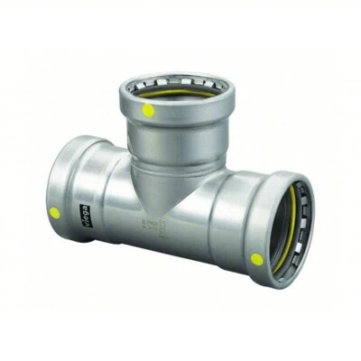 VIEGA MEGAPRESS G - 2-1/2" x 2-1/2" x 1-1/4" Reducing Tee - HNBR - STD S58 CS - Image 1 of 2