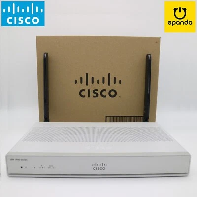 Cisco C1111-8PLTE ISR 1100 Antenna + ISR-1100-POE4 + 150W PoE PSU + Sec License - Image 1 of 4