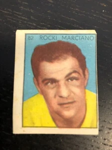 Pegatina Rocki Marciano Rookie 1955 Nannina #82 excelente estado - Imagen 1 de 2