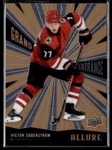 2020-21 Upper Deck Allure Grand Entrance Victor Soderstrom #GE-14 - Picture 1 of 2